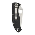 Spyderco Tenacious Folding Utility Plainedge Black Pocket Knife With Frn Handle