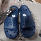 Under Armour Mens 11 Ua Locker V Slides Footwear Sandals Shoes Navy Blue 3028094