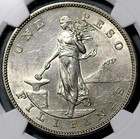 1903-s Ngc Au 58 Philippines Peso Silver Usa San Francisco Mint Coin  26072302c 