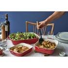 Staub Stoneware 3-pc  Rectangular Baking Dish Set  Choose Color
