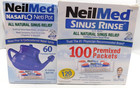 2pk- Neilmedneti Pot W 60 Packets   120 Neil Med Packets  Exp  1 29   Better