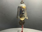 Antique Asian Buddha Dragon Brass Temple Bell  Hand Forged Bell Feng Shui