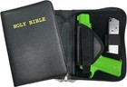 Garrison Grip High-end Faux Leather Locking Bible Gun Case For Lg To Sm Guns