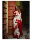 Designer Sari Bollywood Bridal Silk Saree Blouse South Indian Party Wear Saree