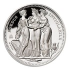 2021 Masterpiece Three Graces St  Helena 2 Oz Silver Proof