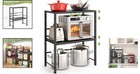 Versatile 2-tier Metal Storage Shelf - Expandable And Heavy Duty For Any Space