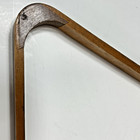 2 Wooden Triangle Billiards And 9 Ball Pool Ball Racks Wood Vintage