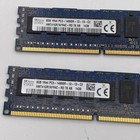 Sk Hynix 16gb  2x8gb  Pc3-14900r Ddr3-1866 Ecc Registered Ram Server Memory