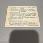 National Mah Jongg League  Inc  Official Hands And Rules Card 1965-66 Vintage
