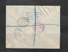 Great Britain 1948 Fdc Kgvi Silver Wedding  sg493 X6 Scott 267   Arrival Cds Usa