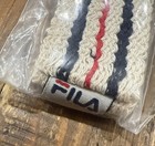 Vtg Fila Bjorn Borg Richie Tenenbaum Headband Retro Red White Blue 70s 80s Royal