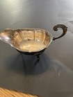 Vintage Silver Plated Gravy Boat Unknown Maker 