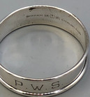 Gorham 6290 Plain Sterling Silver Round Napkin Ring 1 2      pws 