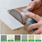 11pcs 4-inch 100mm Diamond Water Grinding Pads  Soft Abrasive Discs For Smooth