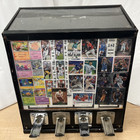 Vintage 80 s 90 s 4 Column Sports Card Center Vending Machine   25 By Steiner