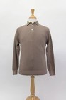 Nwt  1600 Brunello Cucinelli Men s Ribbed Polo Sweater With Logo Buttons  A258