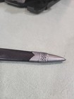 Celtic Athame Silver Black Dagger Knife Wicca Pagan Altar Tool Embossed Passage