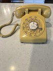 Vintage Automatic Electric Ae Beige Rotary Dial Desk Telephone Mid Century Mcm