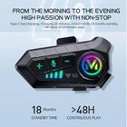 Hifi Wireless Motorbike Call Headphone Motorcycle Helmet Headset Bluetooth 5 3