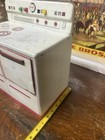 Vintage 1950   s Wolverine Tin Lithograph Toy Stove Oven Range Kitchen Red White