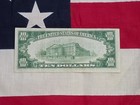 Miscut 1929  10 Currency Note First National Bank Of Parkersburg West Virginia