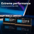 Crucial 16gb Kit  2x8gb  Ddr5 5600mhz Sodimm Laptop Memory Ct2k8g56c46s5