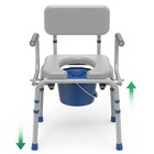 Fsa hsa Eligible Drop Arm Bedside Commode  Commode With Padded Seat And 