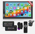 7  Double 2 Din Car Mp43 Player Bluetooth Touch Screen Stereo Radio With Camera
