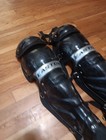 Easton Intermediate Age 12-15 Baseball Catchers Leg And Knee Guards Black