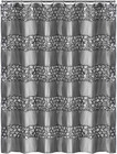 Bathroom Shower Curtain Luxury Glamorous Fabric Shower Curtain Silver New