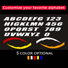 Permanent Tire Lettering Sticker Custom Text 1 06  14 -22   Tires Quality 8 Sets