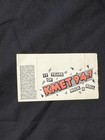X  Red Hot Chili Peppers Irvine Meadows Ticket Stub 9 14 1985 2nd Row