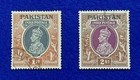 1947 India   pakistan  Overprints Stamps  Fine Used Sg 14-17