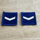 2 Vtg Wwii United States Army Civil Air Patrol Cadet Chevron Patches No Glow