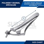 2 Pcs Polansky Veterinary Speculums Set 10 5    17  Ranch Equine German Grade