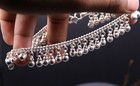 Solid Silver Gorgeous Belly Dance Tribal Anklets With Noisy Jingle Bells India