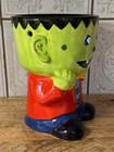 Frankenstein Monster Green Candy Dish 8  Spooky Figurine Halloween Decor