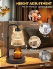 Godonlif Dimmable Candle Warmer Lamp W  Timer  Jar Candle Wax Melt Electric