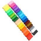  5 Tool 32 Colour Oven Bake Polymer Clay Block Modelling Moulding Tool Set