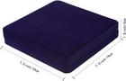 Leture Velvet Jewelry Set Box  Gift Box For Bracelet Necklace Blue 