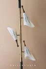 Vtg Mid Century Danish Modern Tension Pole Lamp Atomic 1950s Light Deena Mcm