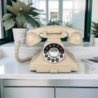 Corded Vintage Telephone  Retro Landline Phones For Home  Single Line Old Fas   
