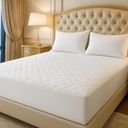100  Waterproof Mattress Protector Quilted Mattress Pad Cover Breathable Fitted