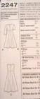 Simplicity Sewing Pattern   2247 Misses  Dress Size 10-12-14-16-18 Uc ff