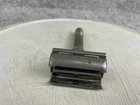 Vintage Gillette Slim Adjustable Double Edge Safety Razor Made In Usa