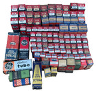 Vintage Boxed Various Brands Radio tv Vacuum Tubes  lot Of 105 