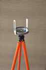 Metal Survey Compass With Tripod Stand Surveying Equipment Engineering Vintage