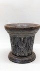 Large  Antique Cast Iron Mortar Assay Gold Rush Mining Miner Ore Crusher