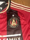 Adidas Mens Atlanta United Fc Authentic 23 24 Home Soccer Jersey Small   150