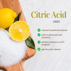 Pure Citric Acid Powder Food Grade - 50 Lb Bag - Greenhealth